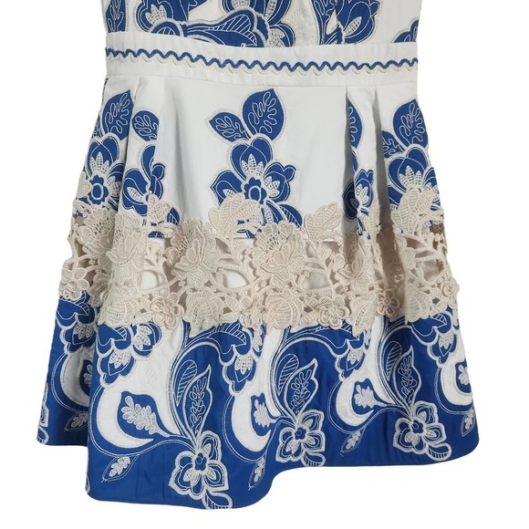 Alexis Farah High Neck Sleeveless Dress in Santorini Embroidery  Size‎ Small - Picture 9 of 13